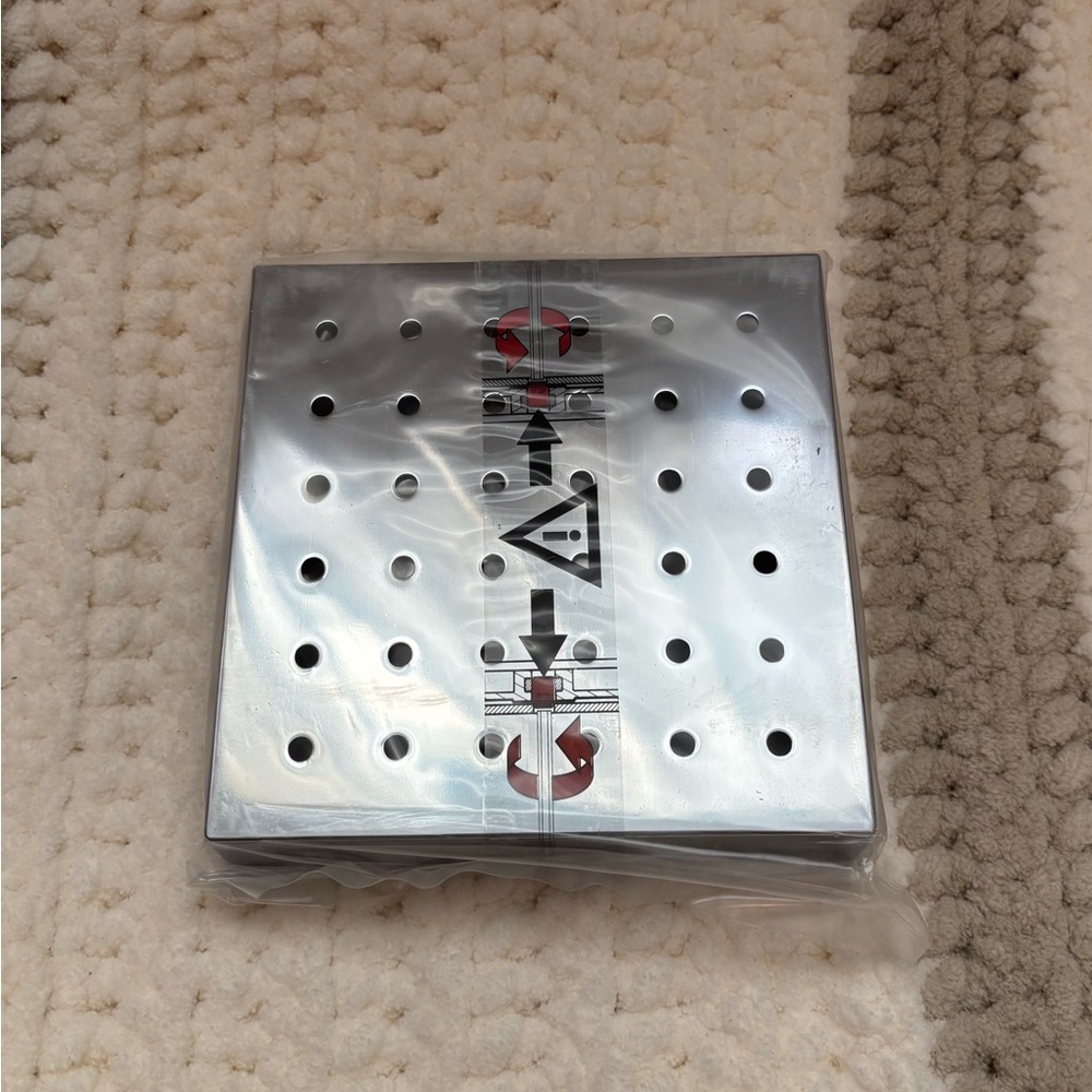 AXOR ShowerSolutions Shower Module 5" x 5" Square In Chrome 28491001 OPENED ONLY